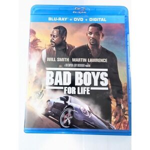 Sony Bad Boys For Life Blu-ray DVD Will Smith Martin Lawrence Action Movie